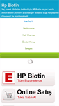 Mobile Screenshot of hpbiotin.com