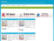 Tablet Screenshot of hpbiotin.com